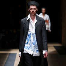 Load image into Gallery viewer, Prada AW 2016 Christophe Chemin "The Important Ones" Oversized LS Button Down Shirt