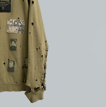 Load image into Gallery viewer, Raf Simons AW 2001-02 “ Riot Riot Riot!" Patched Crewneck Sweater