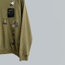 Load image into Gallery viewer, Raf Simons AW 2001-02 “ Riot Riot Riot!" Patched Crewneck Sweater