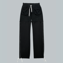 Load image into Gallery viewer, Takahiro Miyashita NUMBER (N)INE Black Hybrid Cargo Pants AW2005