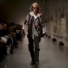 Load image into Gallery viewer, Takahiro Miyashita NUMBER (N)INE Black Hybrid Cargo Pants AW2005