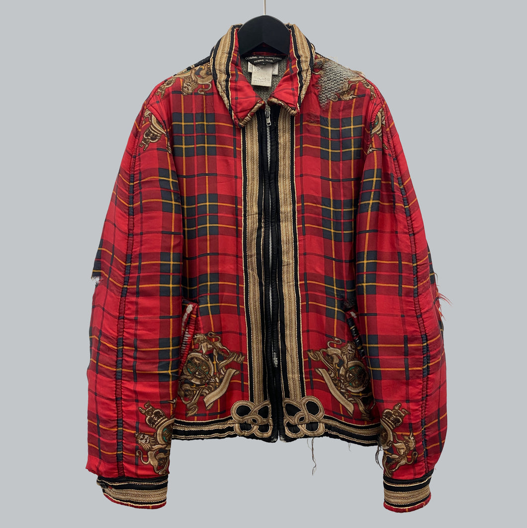 AW 1999 Comme des Garçons Homme Plus Tartan Jacket